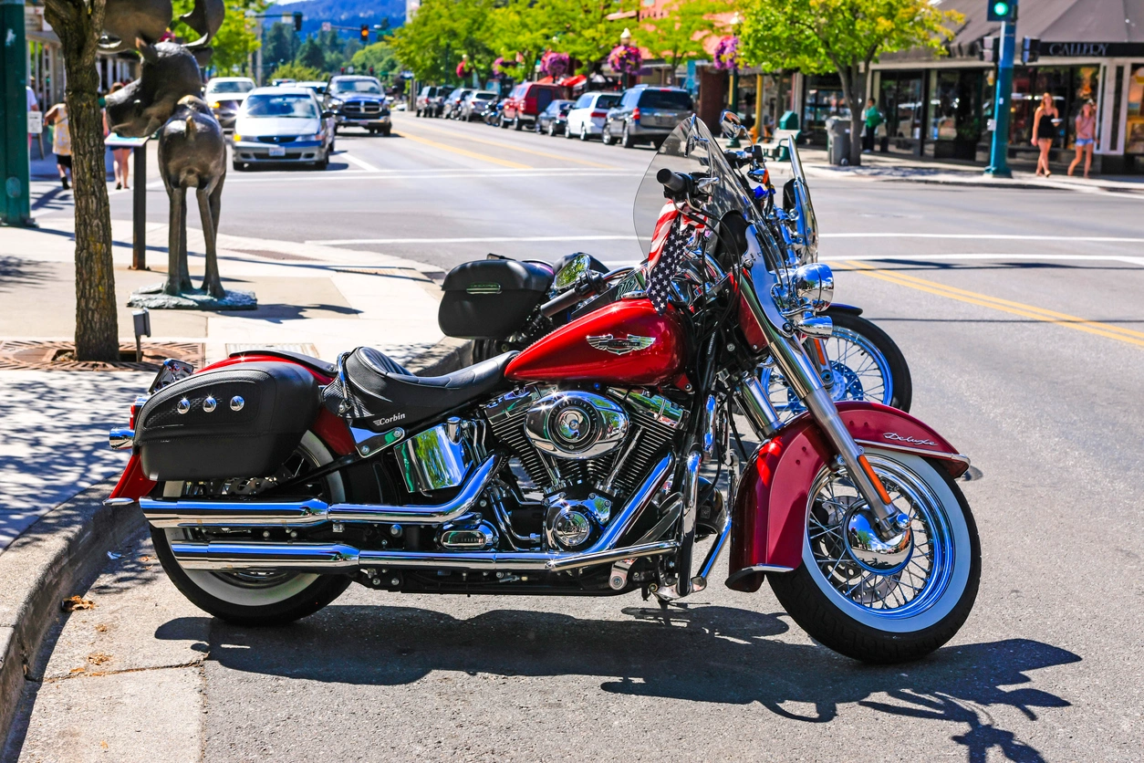 What is door-to-door motorcycle shipping?