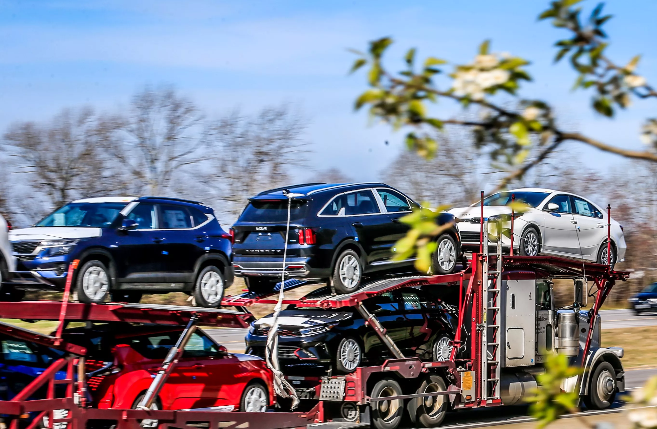 Factors affecting cost and time to ship a car from California to Texas and vice versa