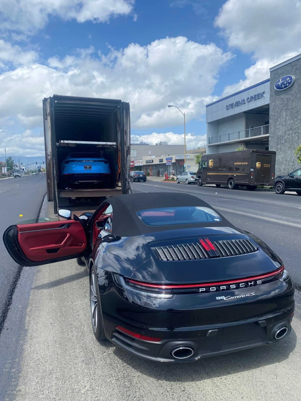 We pick up your luxury vehicle
