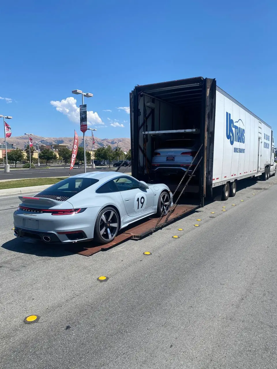 What is the safest way to ship an exotic and luxury car?